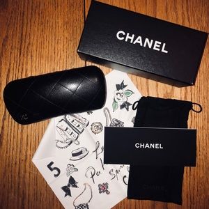NWOT Chanel Sunglasses CASE, BOX, AND CLOTH ONLY